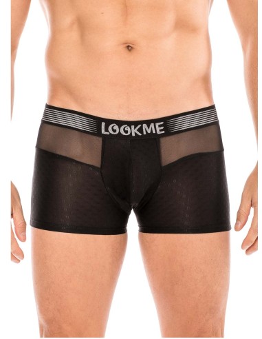 Tandem black boxer shorts - LM2101-67BLK