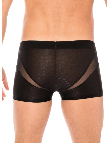 Tandem black boxer shorts - LM2101-67BLK