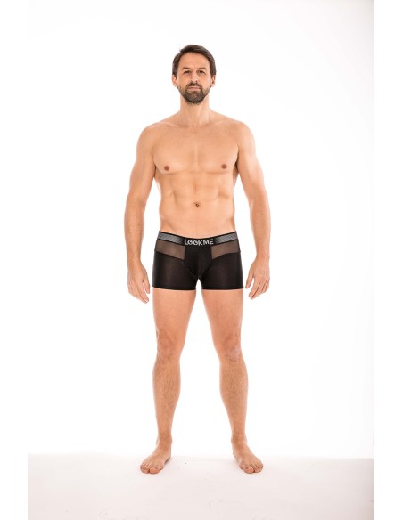 Tandem black boxer shorts - LM2101-67BLK