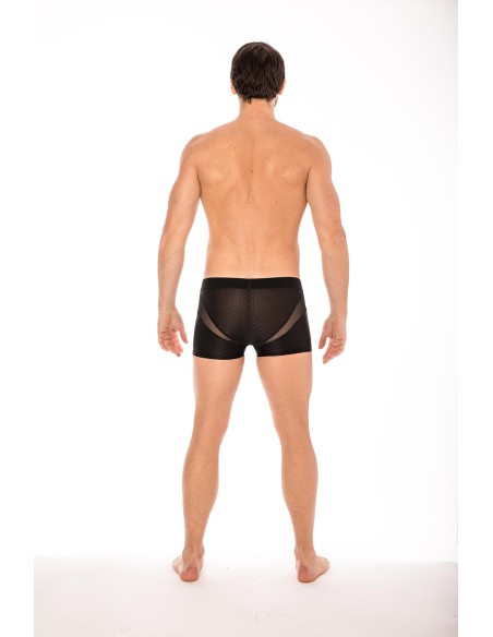 Tandem black boxer shorts - LM2101-67BLK