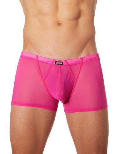 Zeer fijne roze visnet boxershort - LM92-67MAG