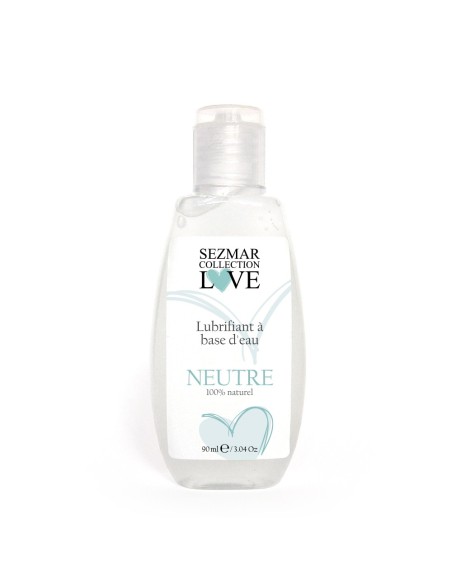 Lubricante neutro 100% natural a base de agua 90 ml - SEZ090
