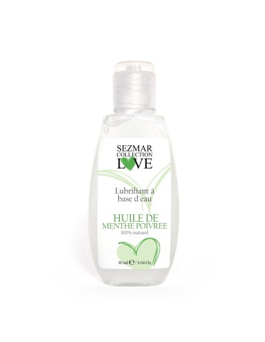 Lubricante 100% natural a base de agua Menta 90 ml - SEZ089