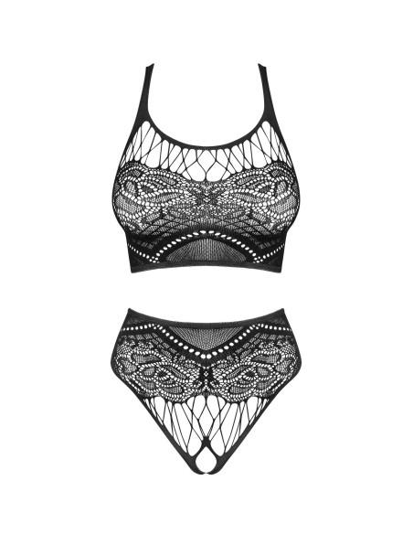 K103 Top y braguita - Negro