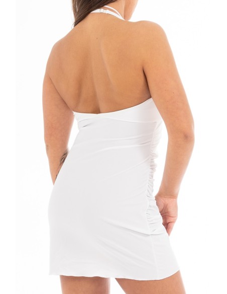 White Aurora Dress - LDP3WHT