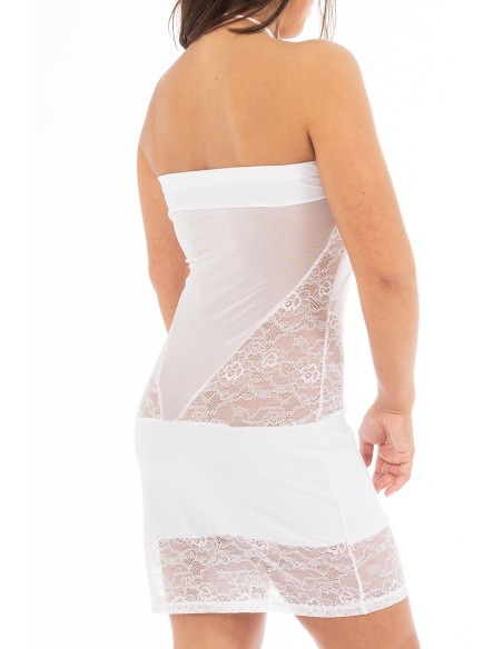 Milena white dress - LDR2WHT