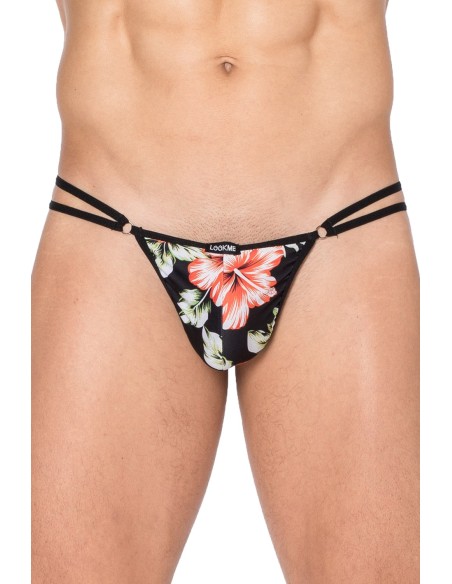 New Look floral print mini thong - LM2299-01FLO