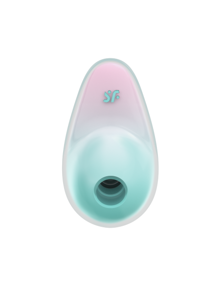 Pixie Dust Satisfyer - CC597837 - Contactloze drukgolf clitorisstimulator met groene en roze USB-vibratie