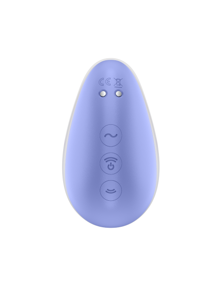 Pixie Dust Satisfyer - CC597836 non-contact pressure wave clitoral stimulator with USB vibration, purple and pink