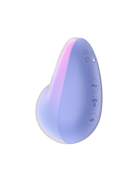 Pixie Dust Satisfyer - CC597836 non-contact pressure wave clitoral stimulator with USB vibration, purple and pink