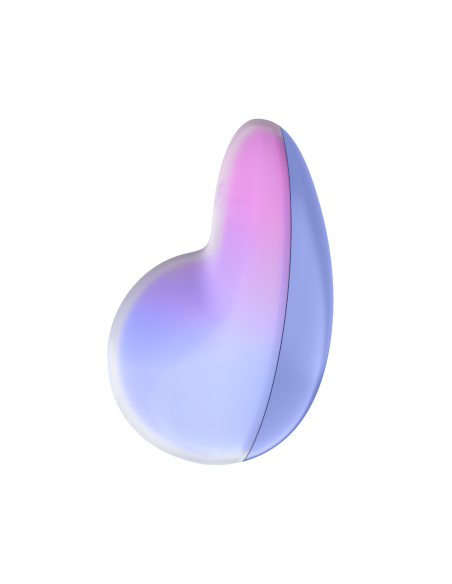 Pixie Dust Satisfyer - CC597836 non-contact pressure wave clitoral stimulator with USB vibration, purple and pink