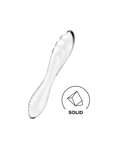 Dazzling Crystal 1 Consolador de vidrio transparente Satisfyer de alta calidad - CC597832