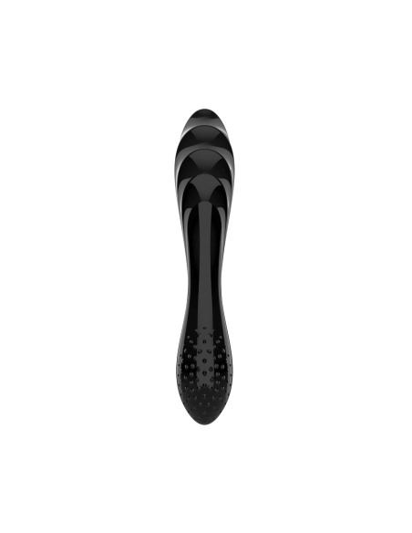 Dazzling Crystal 1 Consolador de cristal negro Satisfyer de alta calidad - CC597831