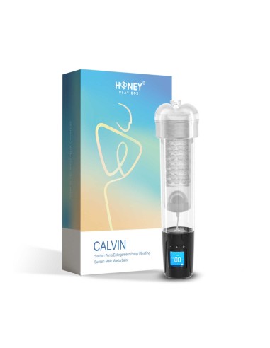 Calvin - Masturbator, vibrating suction pump