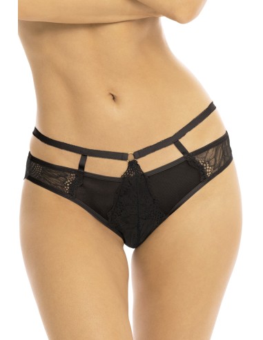 Black slash panties - REN1171-BLK