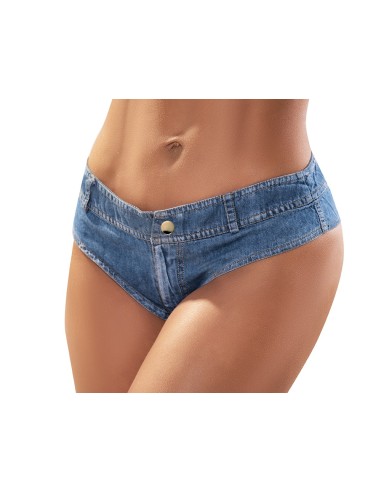 Imitatie denim micro shorts - MAL105CHA