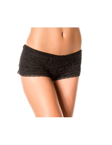 Shorts met rucheseffect - ML119BLK