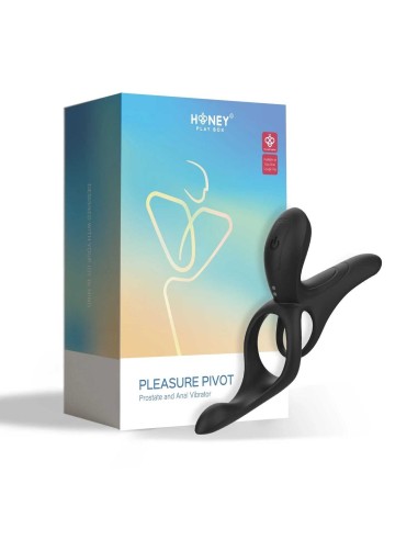 PLEASURE PIVOT App-gestuurde vibrator voor koppels - Blauw