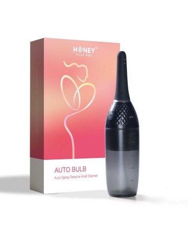 Auto Bulb - Automatic Anal Cleaner - Black