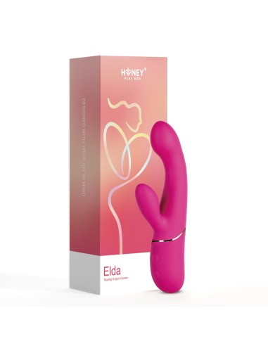 Elda - Vibromasseur G Spot et stimulateur de clitoris - Rose