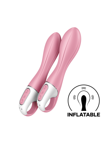 G-Spot Inflatable Vibrator pink USB Air Pump Vibrator 2 Satisfyer