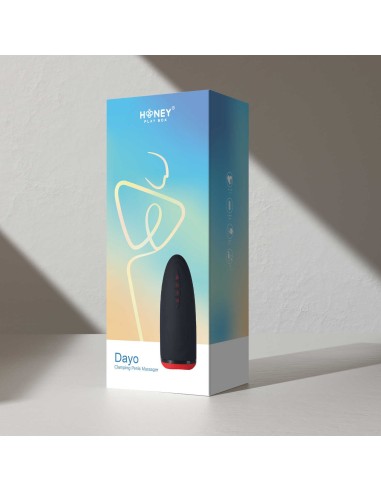 Dayo - Masturbador automático, vibratorio y calefactor - Negro