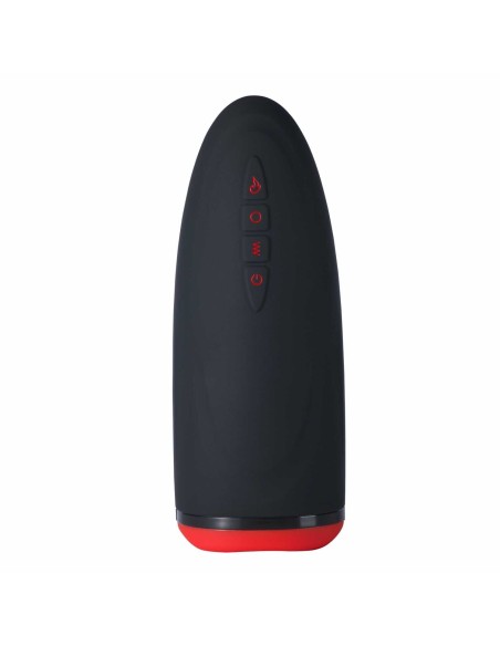 Dayo - Masturbador automático, vibratorio y calefactor - Negro