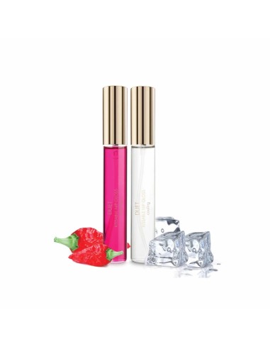 Lip gloss with one hot and one cold effect- Plaisir Oral