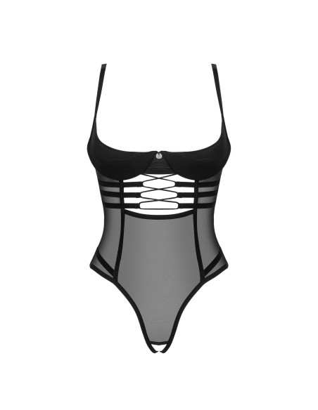 Body abierto Roxelia - Negro
