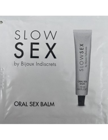 Dosette bálsamo de sexo oral - Slow Sex - 1 ml