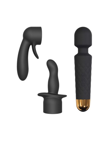 Kit Vibrador Wanderful - Negro