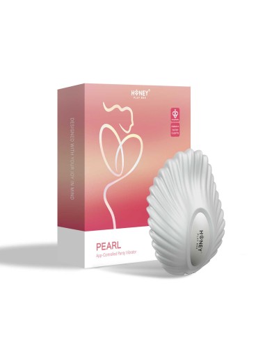 Pearl Blanc - Vibromasseur magnétique contrôlé par application