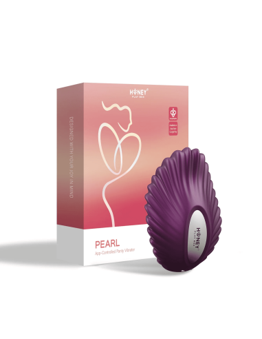 Pearl Violet - App-gestuurde magnetische vibrator