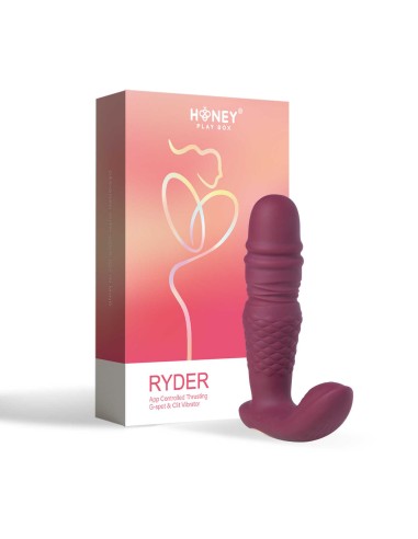 Ryder - Vibrador de doble estimulación y palanca con app