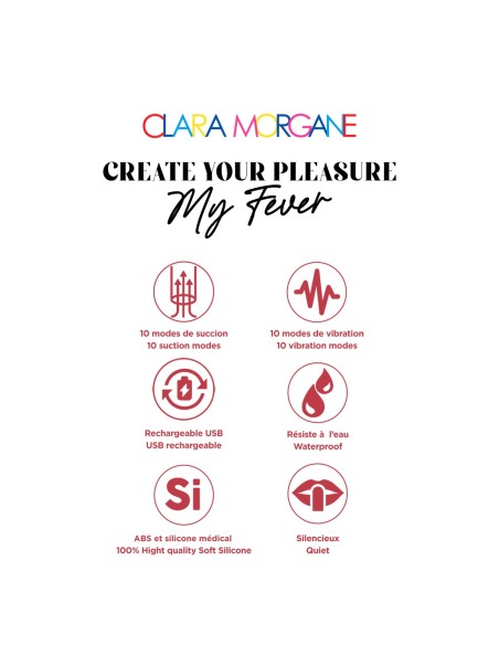 My fever Rose - Stimulateur clitoridien