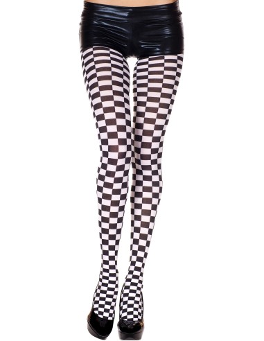 Checkerboard tights - MH7006BWH