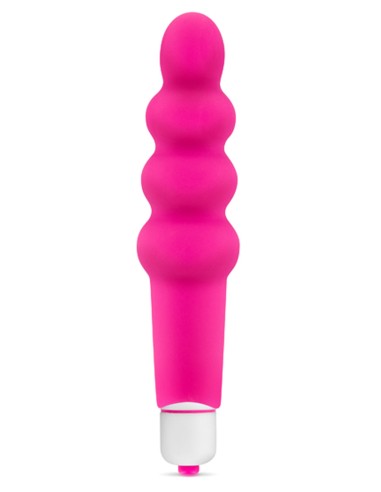 Roze siliconen ijsvibrator 7 snelheden waterproof - CC5740040050