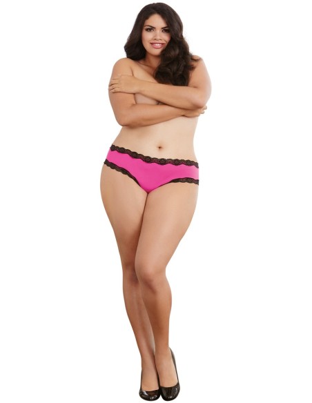 panty met vetersluiting op de rug - DG1434XHPB