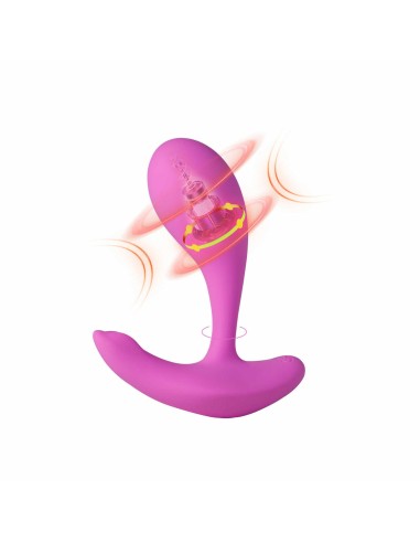 Vibrador Oly 2 con presión y aplicación controlables por voz Rosa