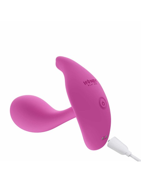 Vibrador Oly 2 con presión y aplicación controlables por voz Rosa
