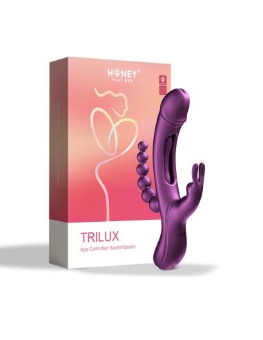 Trilux Rabbit 4 en 1 controlado por aplicación - Púrpura