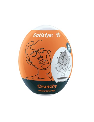 Crunchy Satisfyer flexible masturbator egg - CC597408