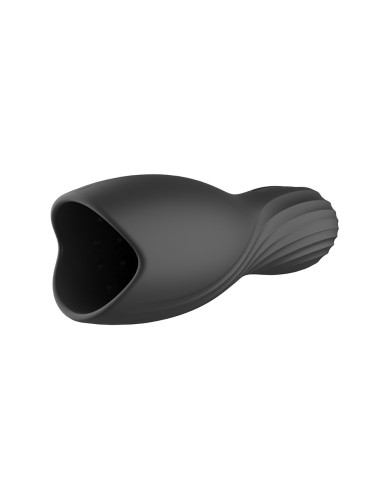 AirCraft Cup vibrerende zwarte masturbator - L0004BLK