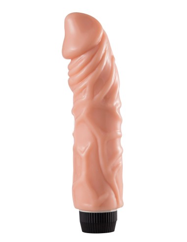 Realistic flesh-colored vibrator 22 cm long - YOJ-024F