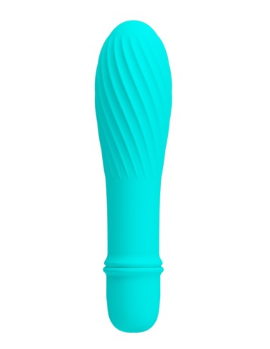 Turquoise waterproof vibrator - AITTTUR