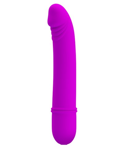 Fuchsia waterproof vibrator 12 cm - AITTPNK