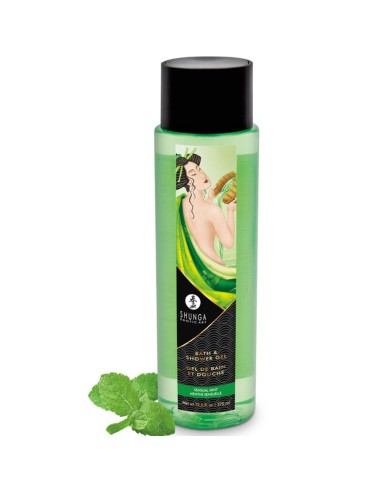 Shunga gel de baño y ducha menta sensual 370 ml - CC5269