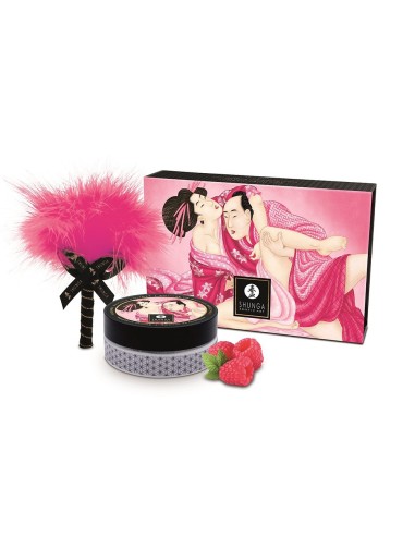 Mini Raspberry body powder set and matching duster - CC1101