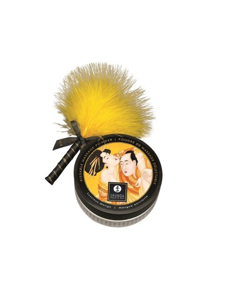 Mini Mango body powder set and matching duster - CC1035