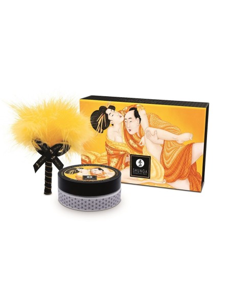 Mini Mango body powder set and matching duster - CC1035